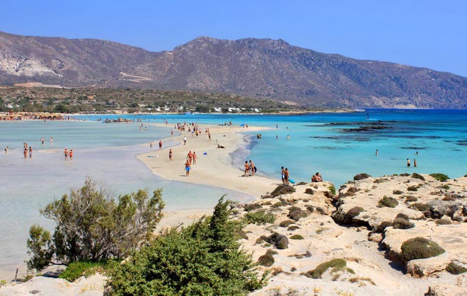 Elafonissi beach, Crete