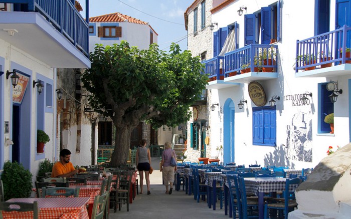 The Old Chora of Alonissos Island