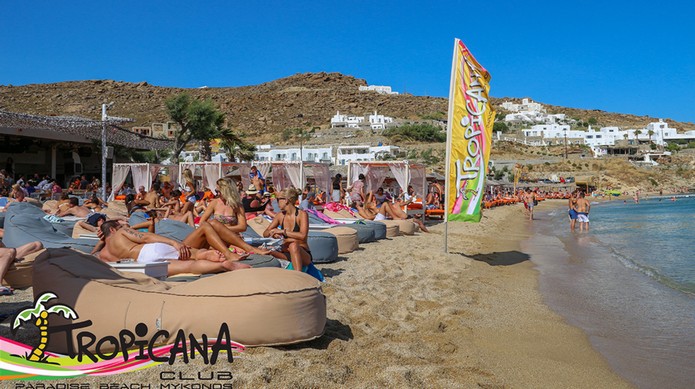 Tropicana Beach Bar, Mykonos